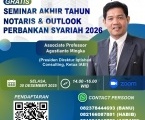 SEMINAR GRATIS AKHIR TAHUN NOTARIS & OUTLOOK PERBANKAN SYARIAH 2026