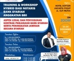 Training & Workshop Hybrid Level 1 Bagi Notaris Bank Syariah Angkatan 880