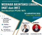 WEBINAR AKUNTANSI SYARIAH (BERDASARKAN PSAK NO.107 : Akuntansi Ijarah, IMBT dan IMFZ) 