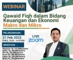 Webinar Eksekutif Qawaid Fiqh dalam Bidang Keuangan, Perbankan, dan Ekonomi Moneter ( Makro) & Mikro