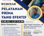 WEBINAR PELAYANAN PRIMA YANG EFEKTIF