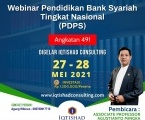 Webinar Pendidikan Dasar Perbankan Syariah (PDPS) Angkatan 491
