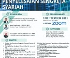Webinar Penyelesaian Sengketa Syariah