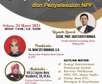 Webinar Recovery Pembiayaan Bermasalah dan Penyelesaian NPF
