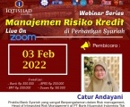Webinar Series Management Risiko Kredit di Perbankan Syariah
