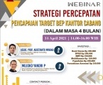 Webinar Strategi Percepatan Pencapaian Target BEP Kantor Cabang (Dalam Waktu 4 Bulan)